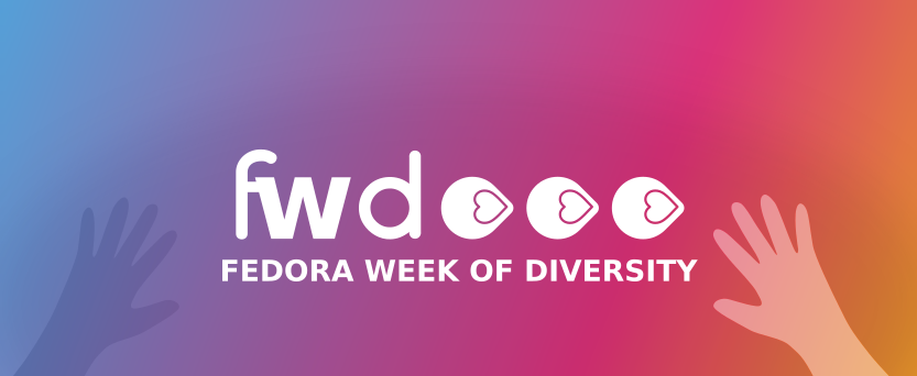 Fedora Week of Diversity logo.