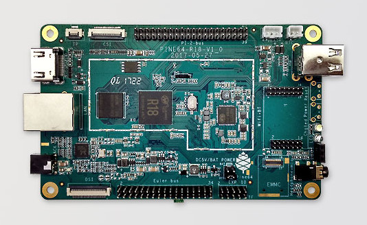 PINEA64 LTS board front