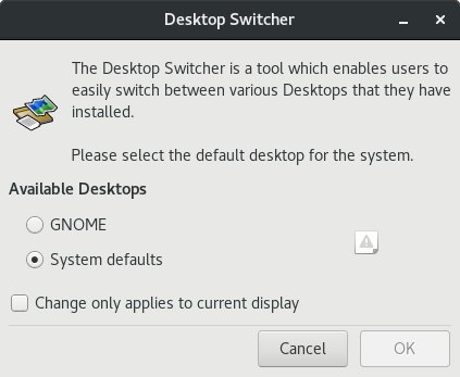 Desktop Switching Tool