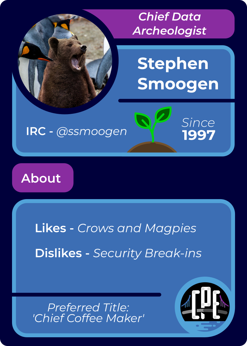 Stephen Smoogen