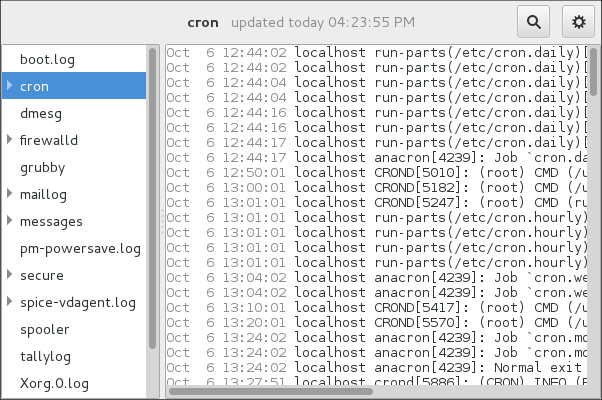 System Log